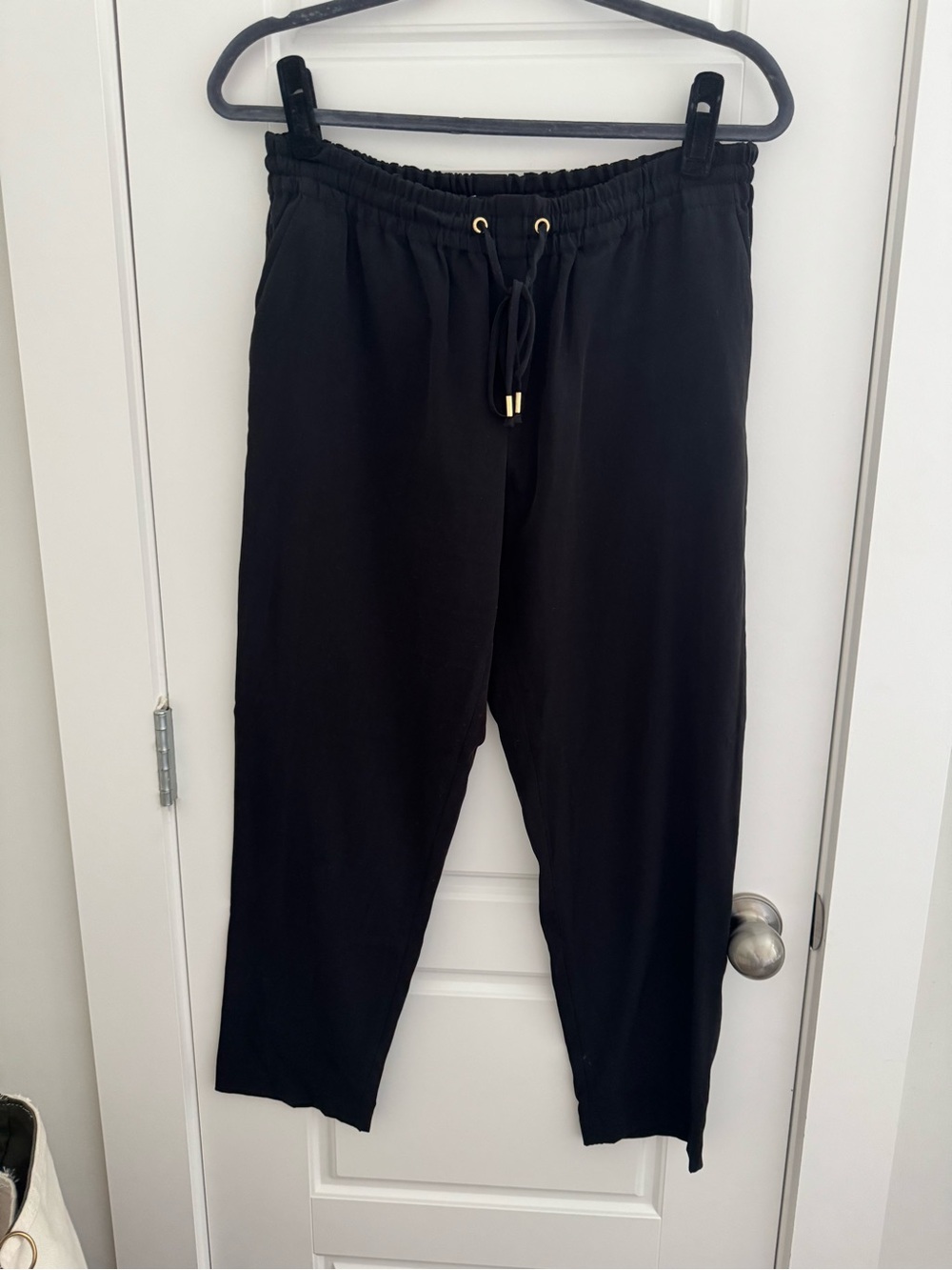 Express Women's Black Drawstring Pants